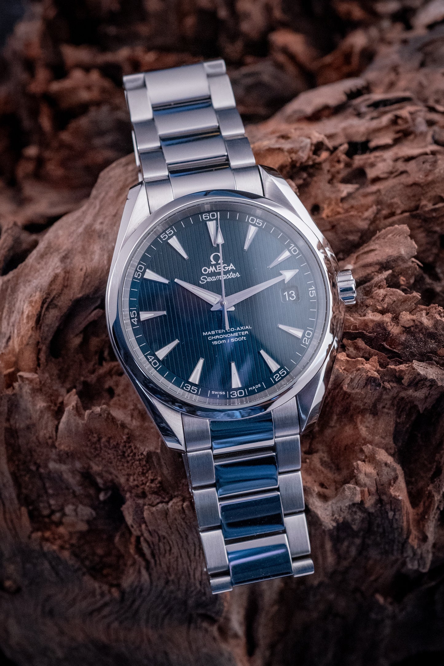 Omega Seamaster Aqua Terra 11/2023 Blue Dial Box And Papers Ref 231.10.42.21.03.003