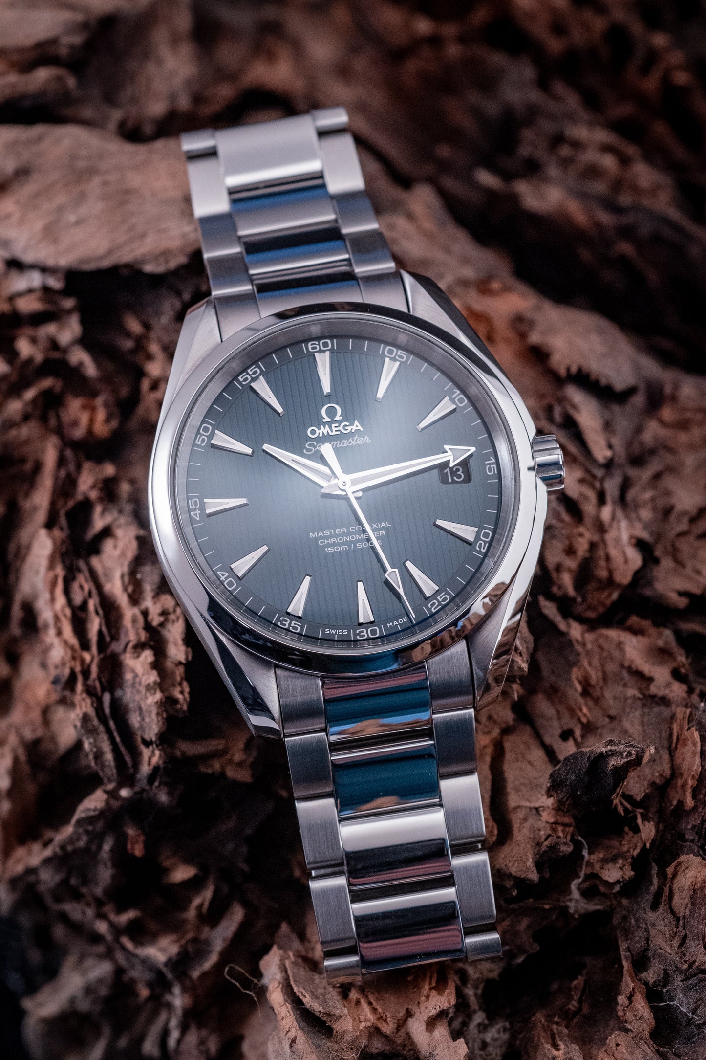 Omega Seamaster Aqua Terra 11/2023 Blue Dial Box And Papers Ref 231.10.42.21.03.003