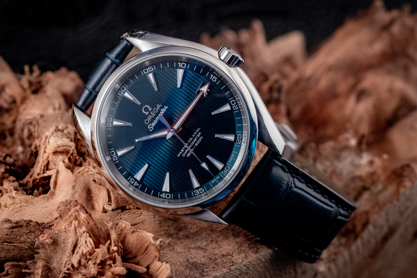 Omega 2023 Seamaster Aqua Terra Strap Blue 42MM Box And Papers Ref 231.13.42.21.03.001