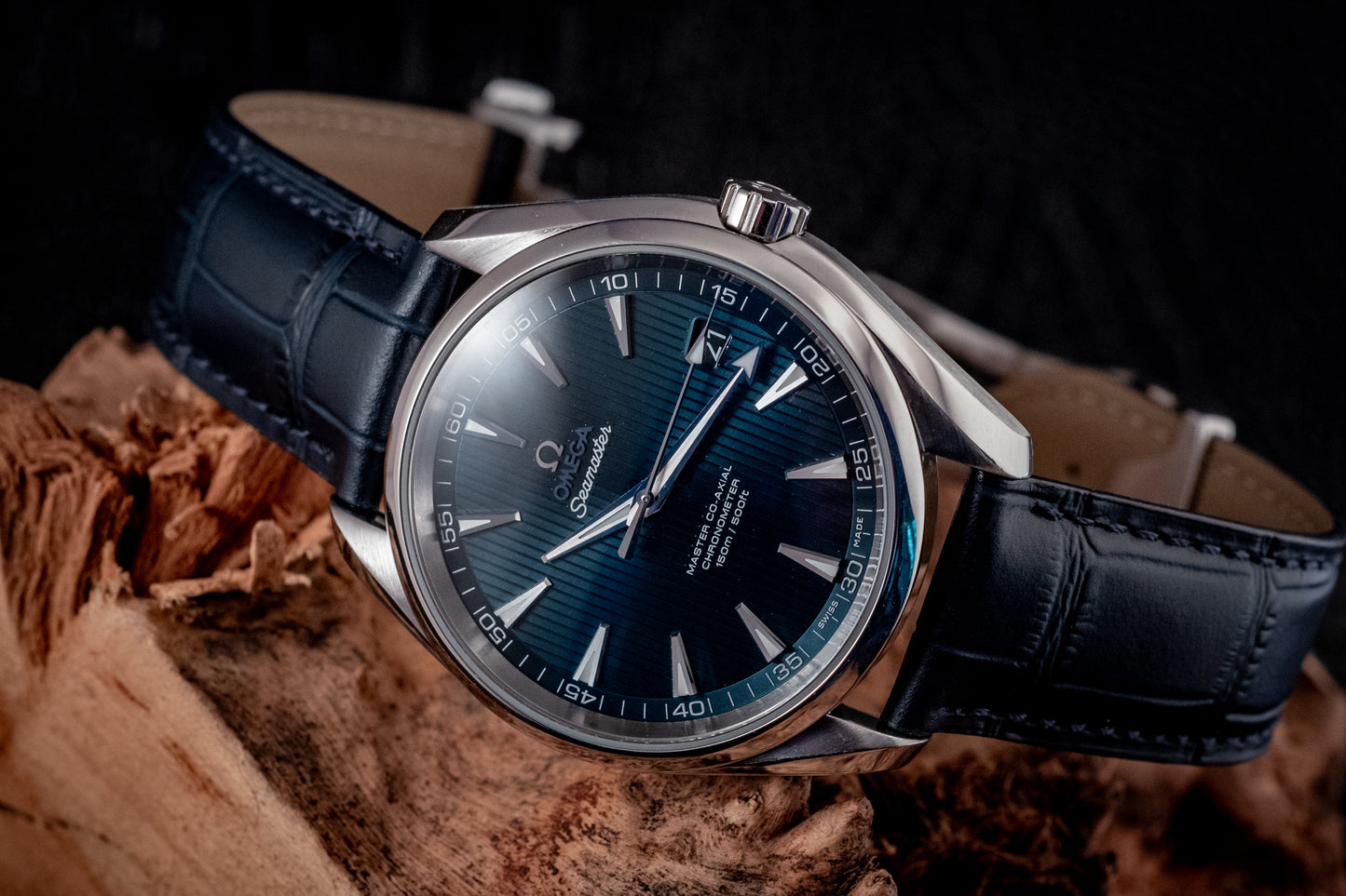 Omega 2023 Seamaster Aqua Terra Strap Blue 42MM Box And Papers Ref 231.13.42.21.03.001