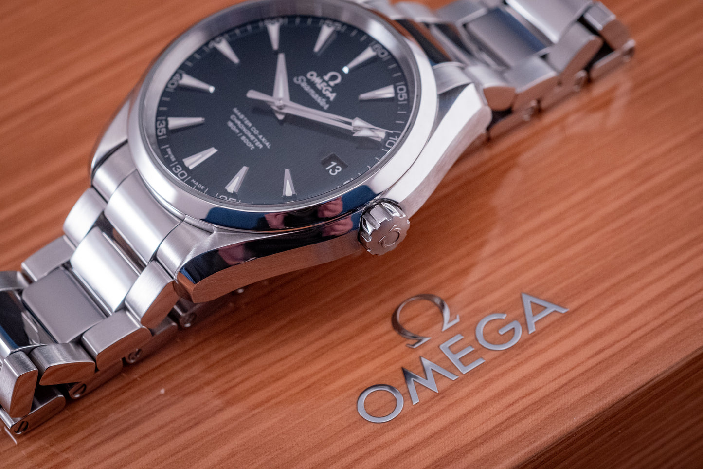 Omega Seamaster Aqua Terra 11/2023 Blue Dial Box And Papers Ref 231.10.42.21.03.003