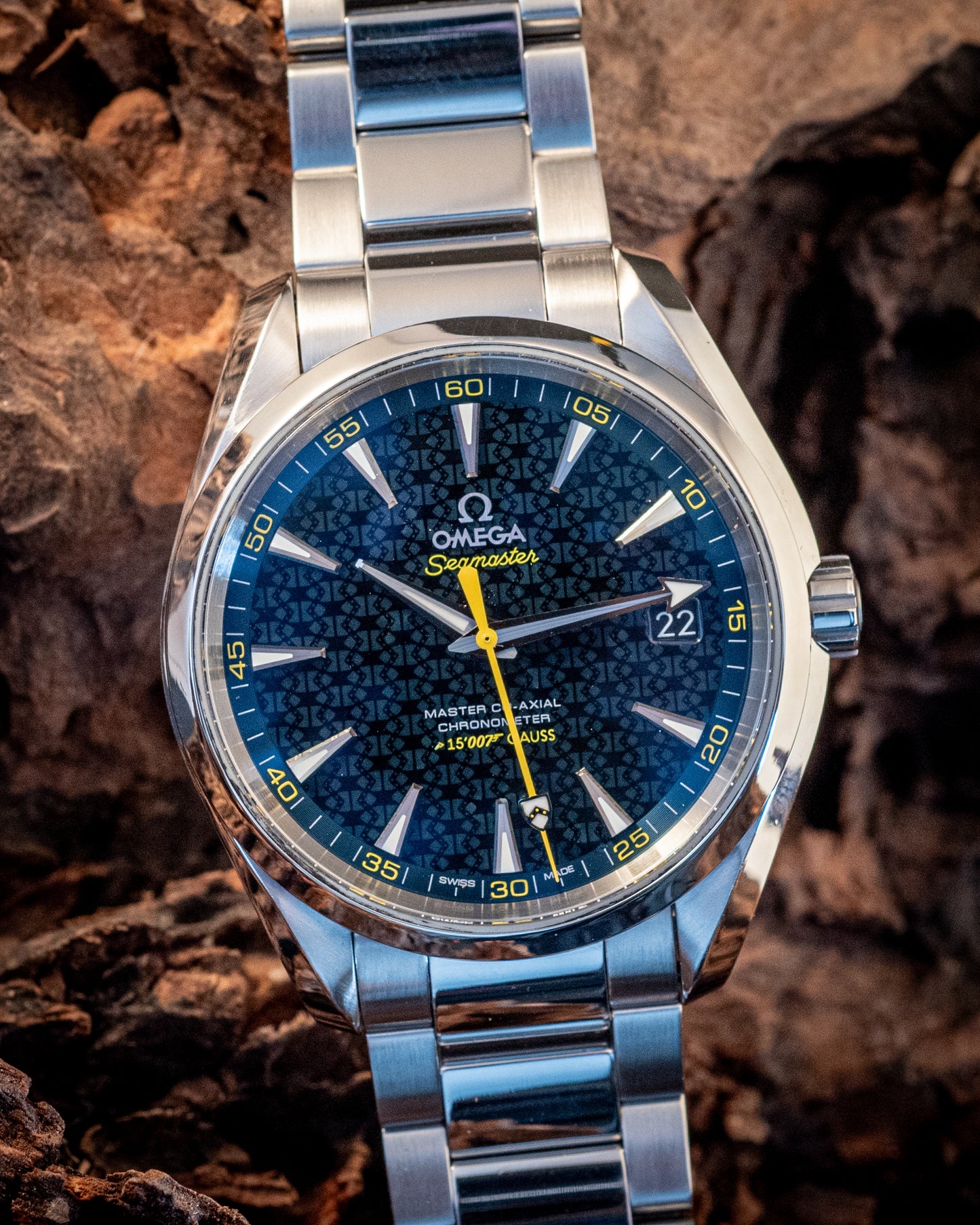 Omega Seamaster Aqua Terra Spectre James Bond 007 Ref 231.10.42.21.03.004