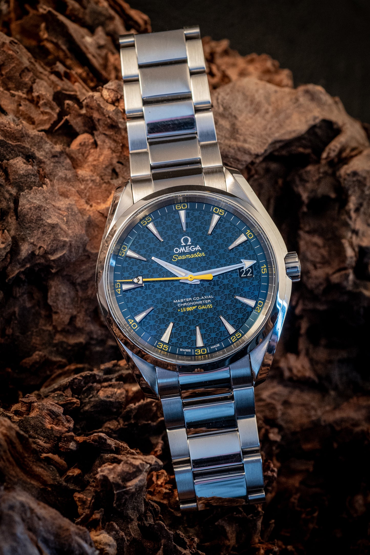 Omega Seamaster Aqua Terra Spectre James Bond 007 Ref 231.10.42.21.03.004