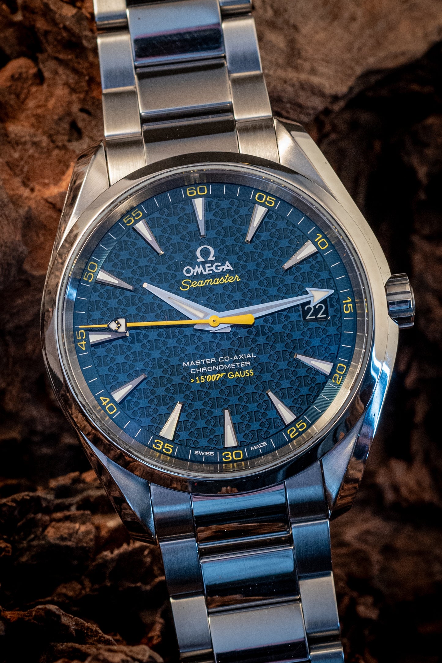 Omega Seamaster Aqua Terra Spectre James Bond 007 Ref 231.10.42.21.03.004