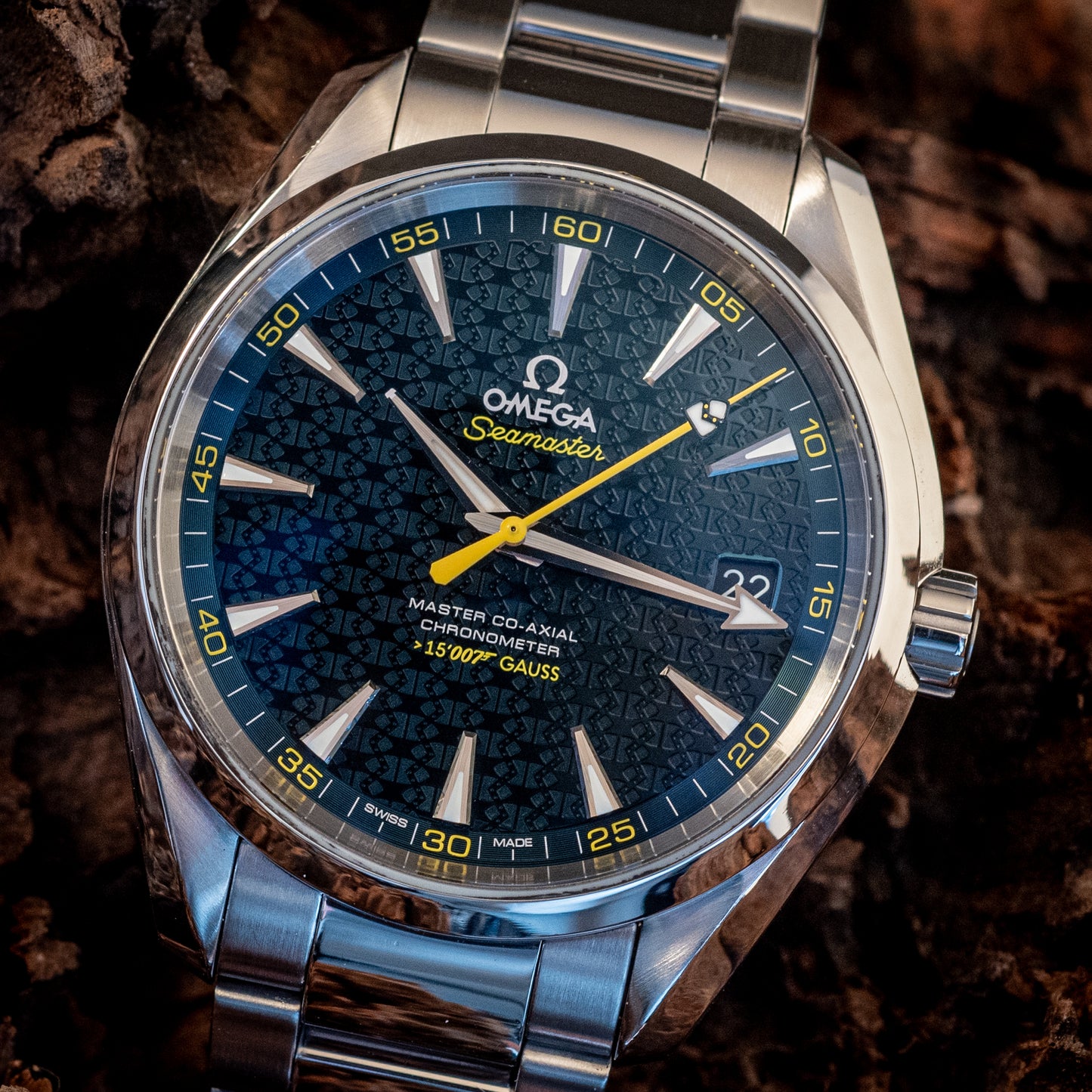 Omega Seamaster Aqua Terra Spectre James Bond 007 Ref 231.10.42.21.03.004