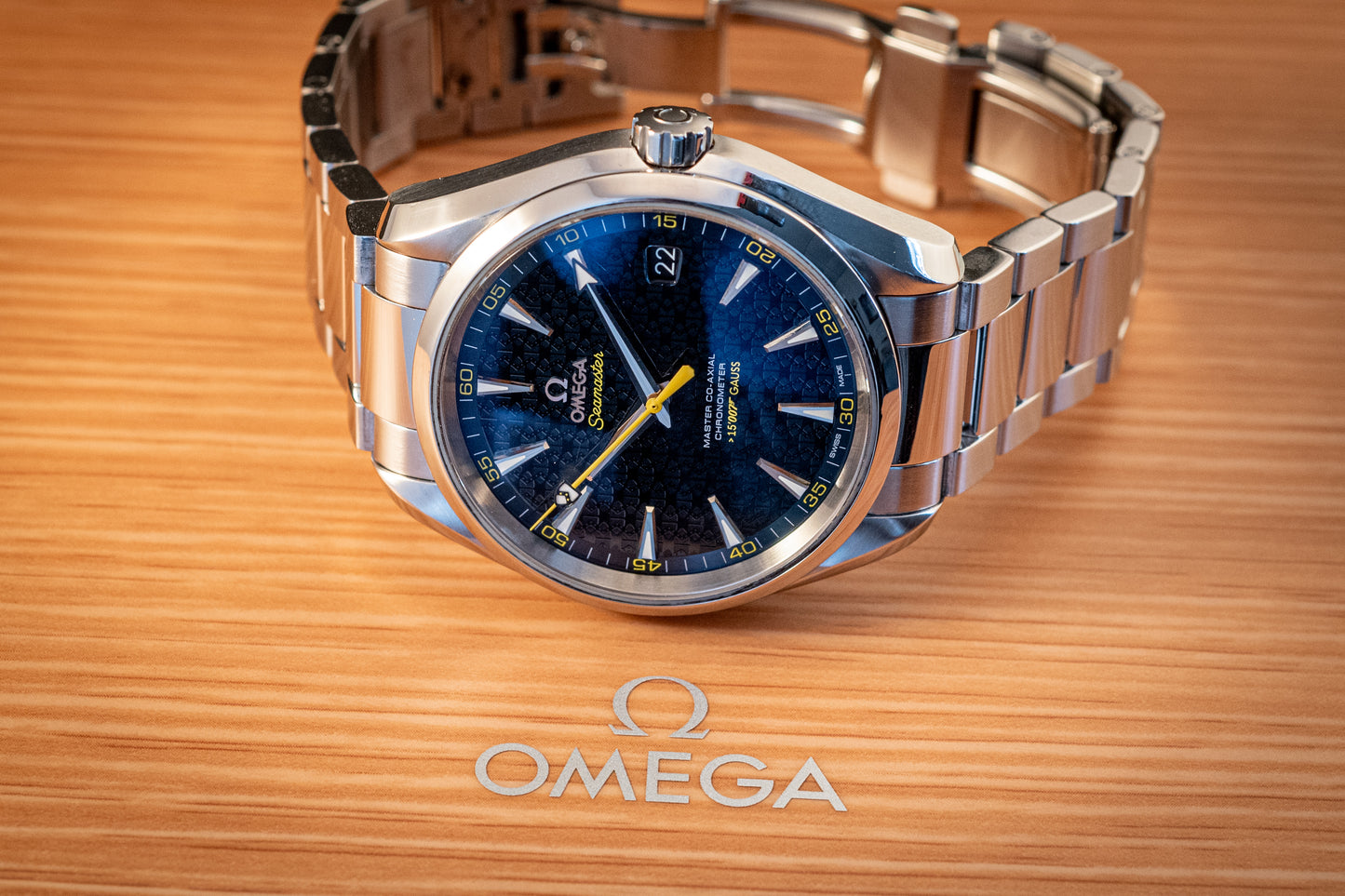 Omega Seamaster Aqua Terra Spectre James Bond 007 Ref 231.10.42.21.03.004