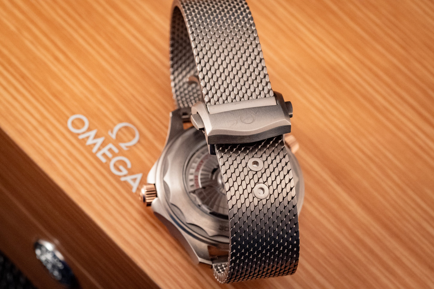 Omega Seamaster Diver 300 M Bronze Gold Green Dial Extra Strap 2025 Box And Papers Ref 210.92.42.20.10.001