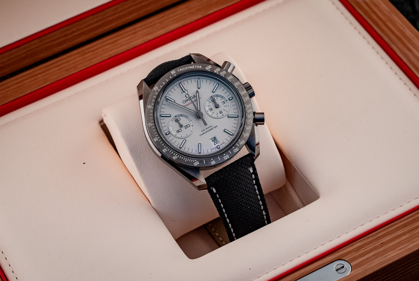 Omega Grey Side Of The Moon 2021 Box And Papers Ref 311.93.44.51.99.001