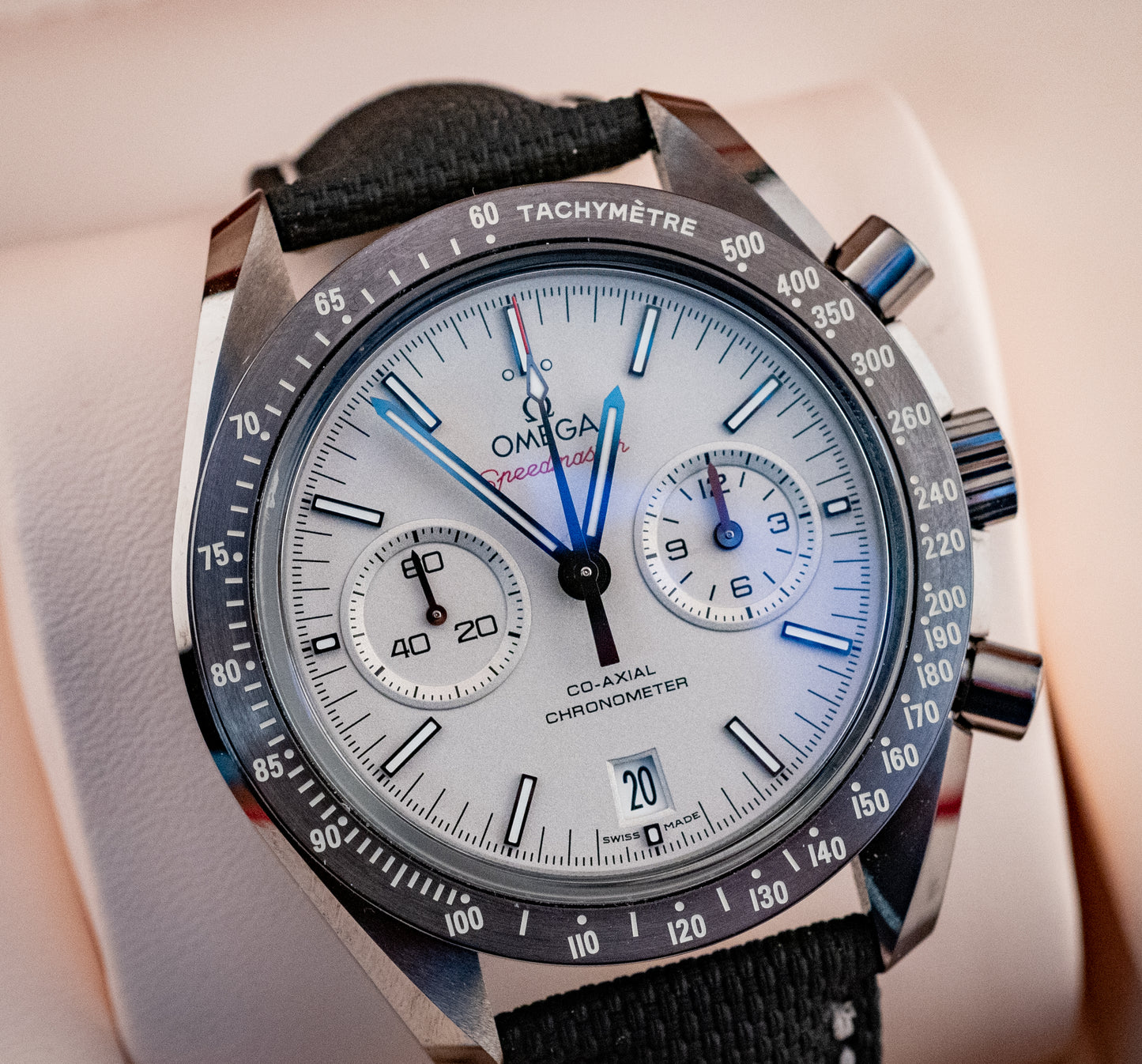 Omega Grey Side Of The Moon 2021 Box And Papers Ref 311.93.44.51.99.001
