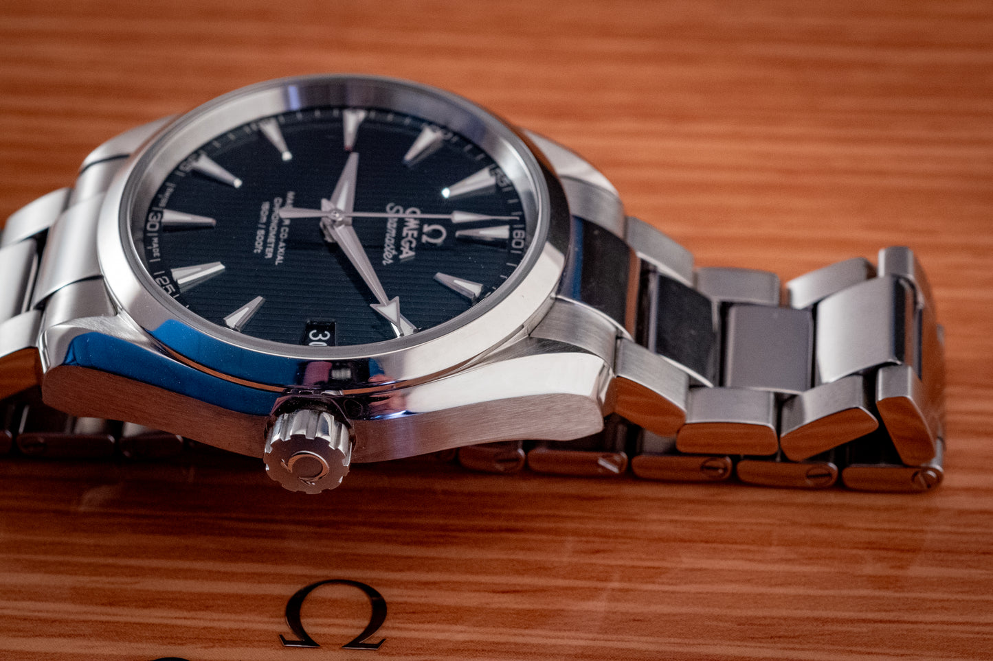 Omega 2021 Seamaster Aqua Terra Bracelet Blue 2021 Box And Papers Ref 231.10.39.21.03.002