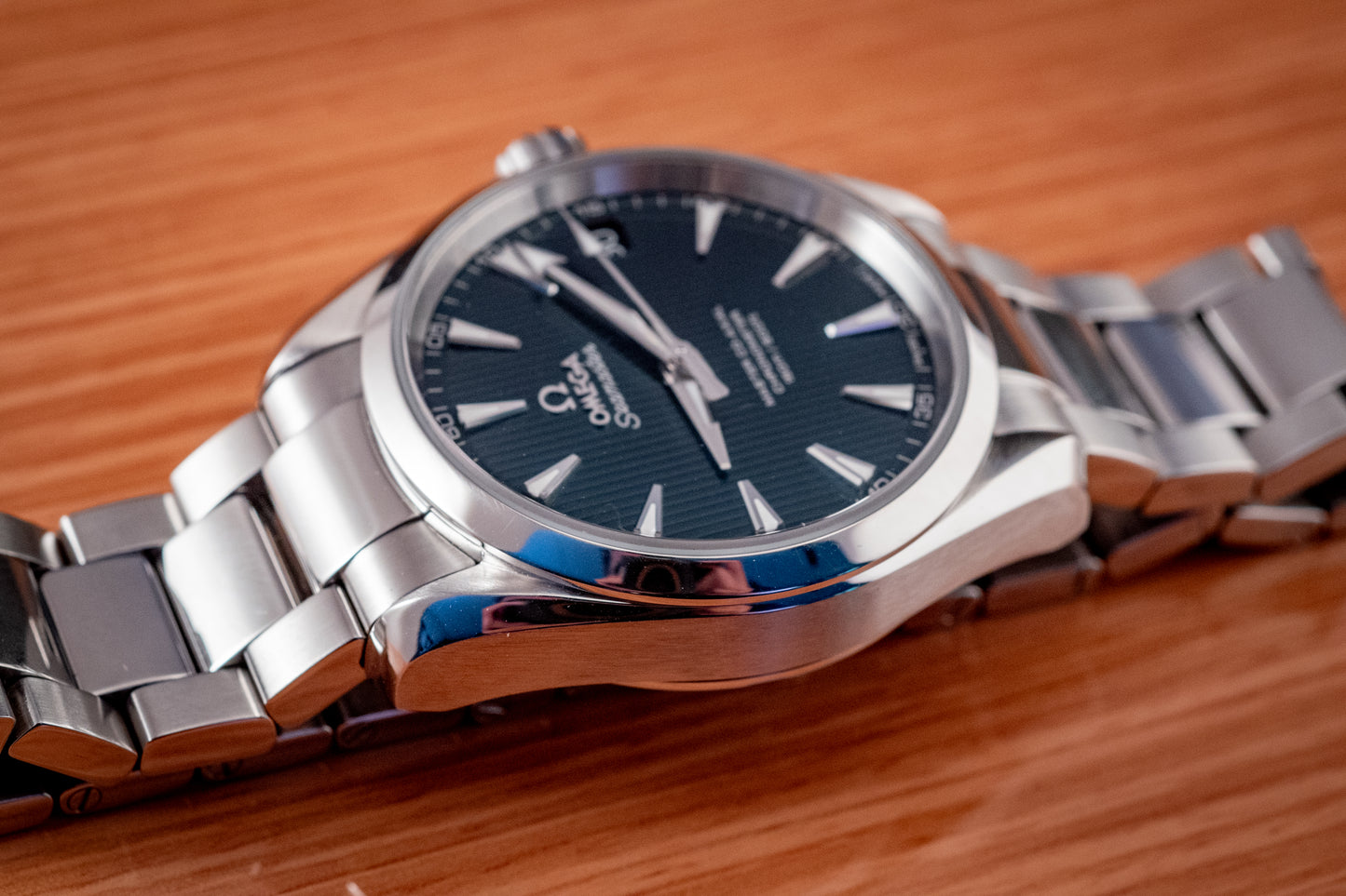 Omega 2021 Seamaster Aqua Terra Bracelet Blue 2021 Box And Papers Ref 231.10.39.21.03.002