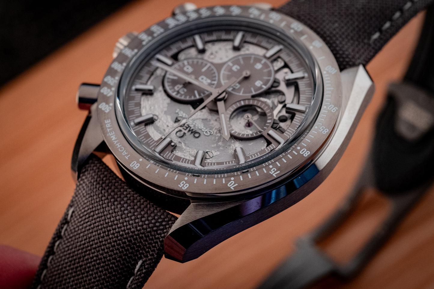 Omega NEW 2026 Dark Side Of The Moon Grey Ceramic 44.25MM Box And Papers Purchase Receipt Ref 310.92.44.50.06.001