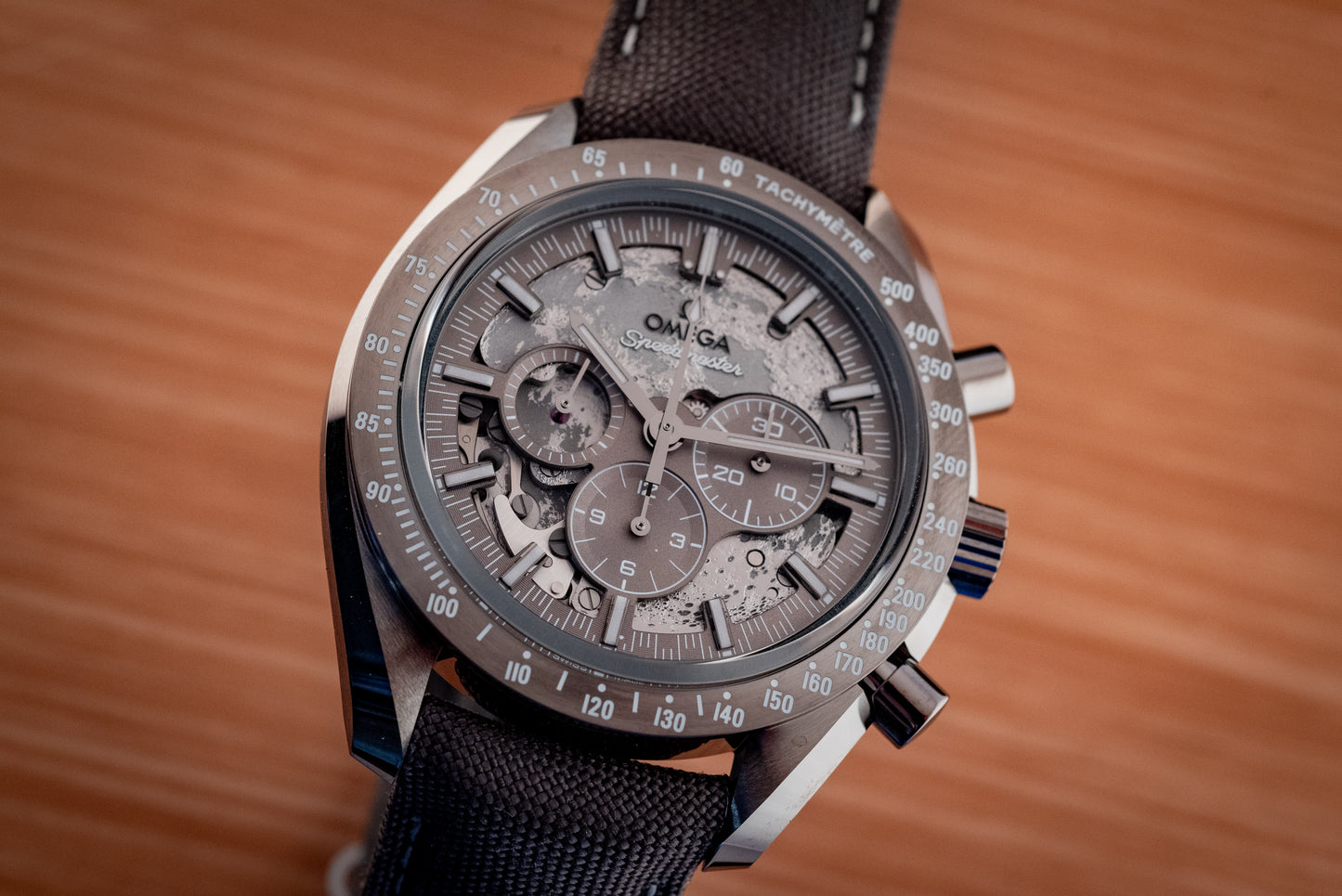Omega NEW 2026 Dark Side Of The Moon Grey Ceramic 44.25MM Box And Papers Purchase Receipt Ref 310.92.44.50.06.001
