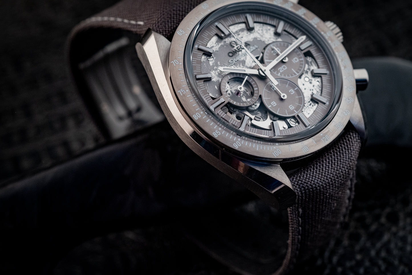 Omega NEW 2026 Dark Side Of The Moon Grey Ceramic 44.25MM Box And Papers Purchase Receipt Ref 310.92.44.50.06.001