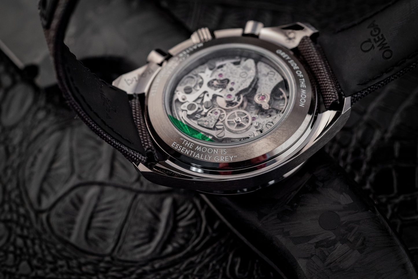 Omega NEW 2026 Dark Side Of The Moon Grey Ceramic 44.25MM Box And Papers Purchase Receipt Ref 310.92.44.50.06.001