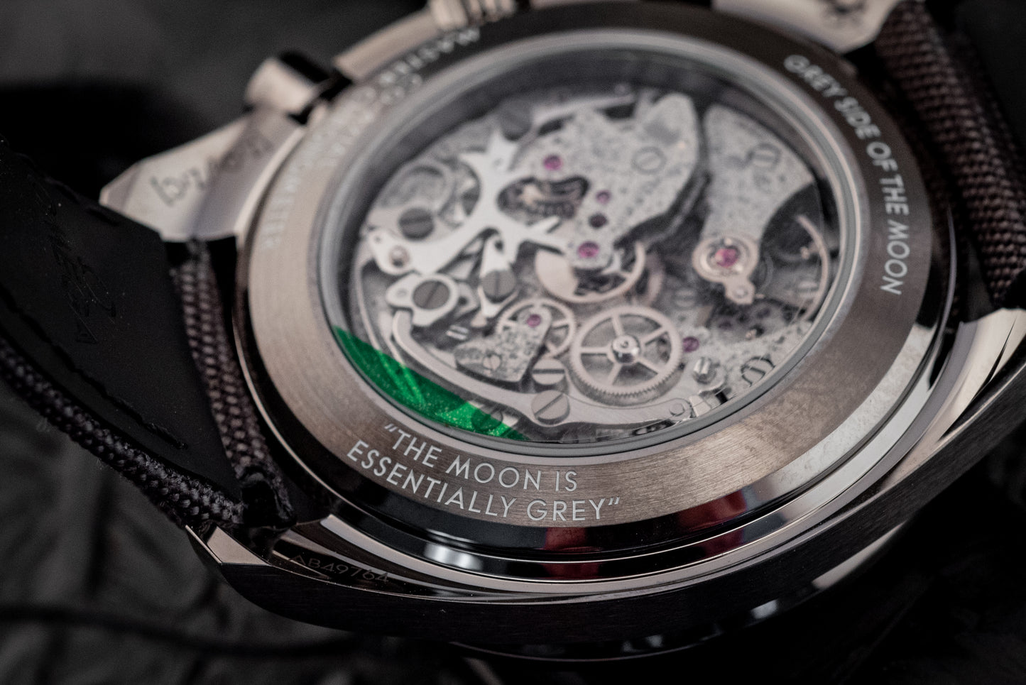 Omega NEW 2026 Dark Side Of The Moon Grey Ceramic 44.25MM Box And Papers Purchase Receipt Ref 310.92.44.50.06.001