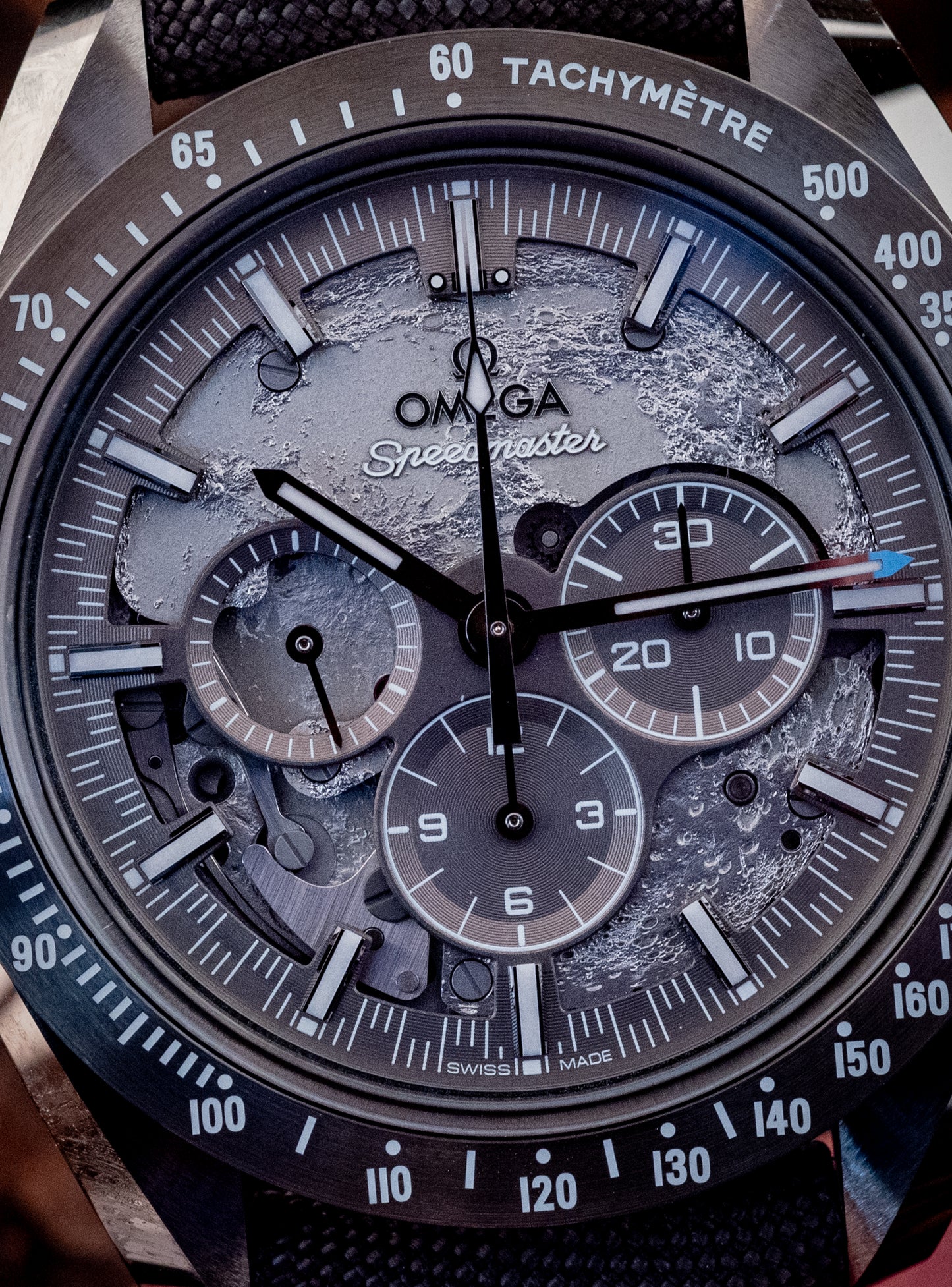 Omega NEW 2026 Dark Side Of The Moon Grey Ceramic 44.25MM Box And Papers Purchase Receipt Ref 310.92.44.50.06.001