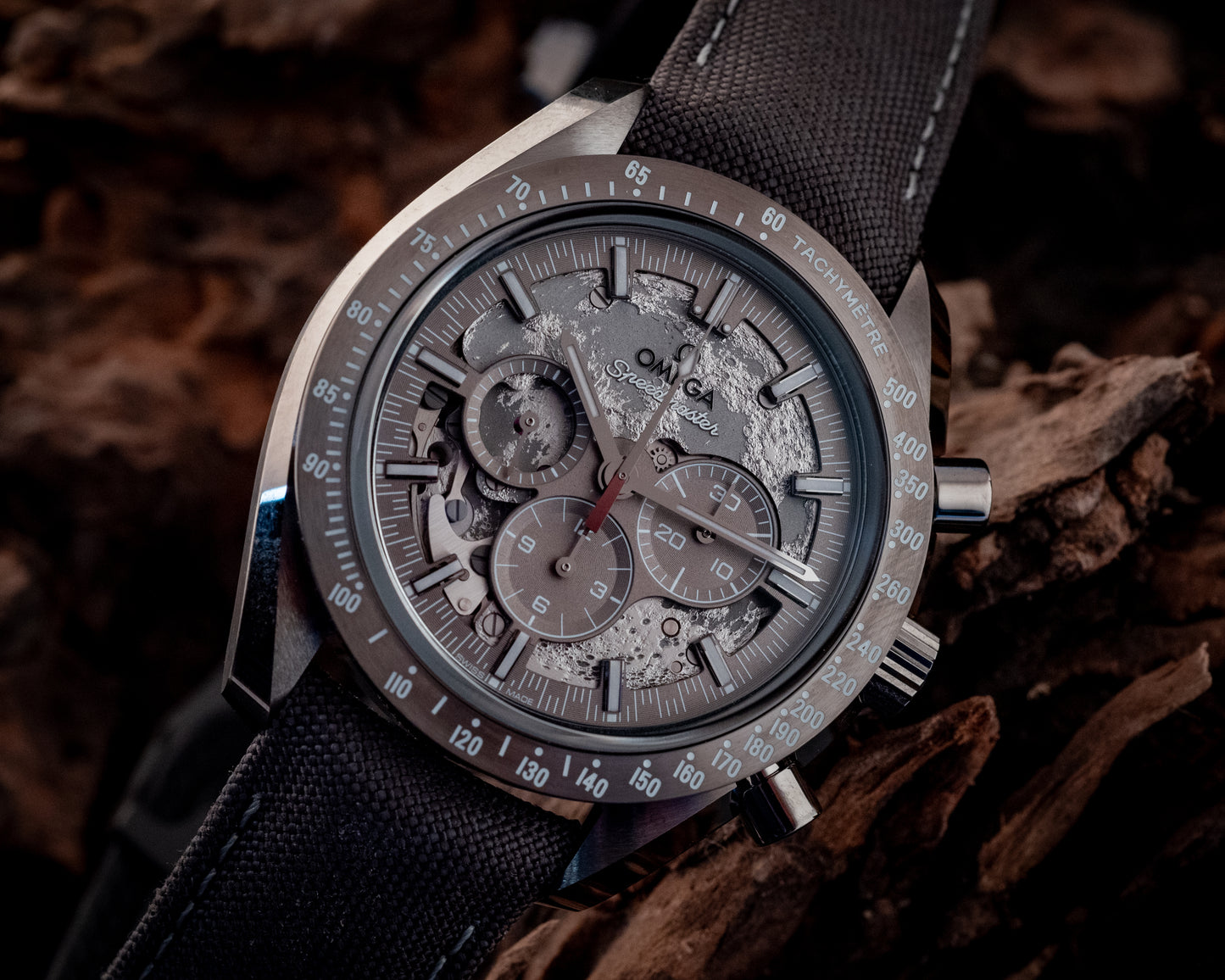 Omega NEW 2026 Dark Side Of The Moon Grey Ceramic 44.25MM Box And Papers Purchase Receipt Ref 310.92.44.50.06.001