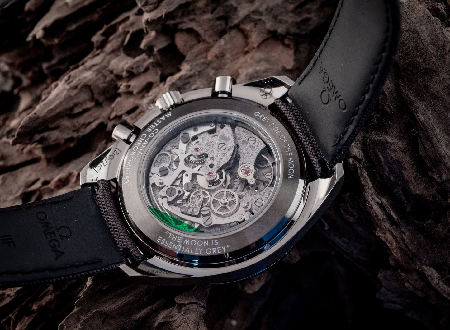 Omega NEW 2026 Dark Side Of The Moon Grey Ceramic 44.25MM Box And Papers Purchase Receipt Ref 310.92.44.50.06.001