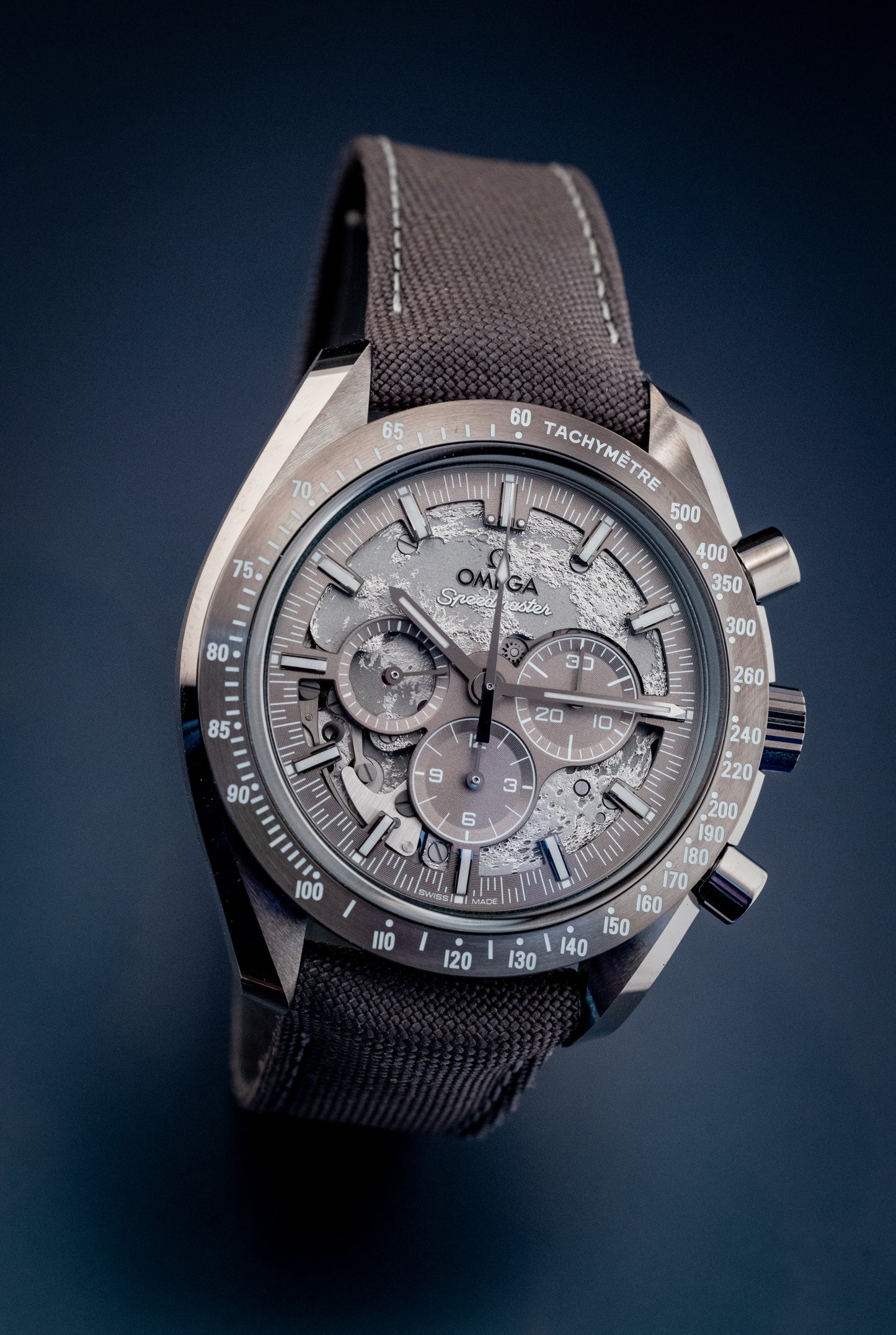 Omega NEW 2026 Dark Side Of The Moon Grey Ceramic 44.25MM Box And Papers Purchase Receipt Ref 310.92.44.50.06.001