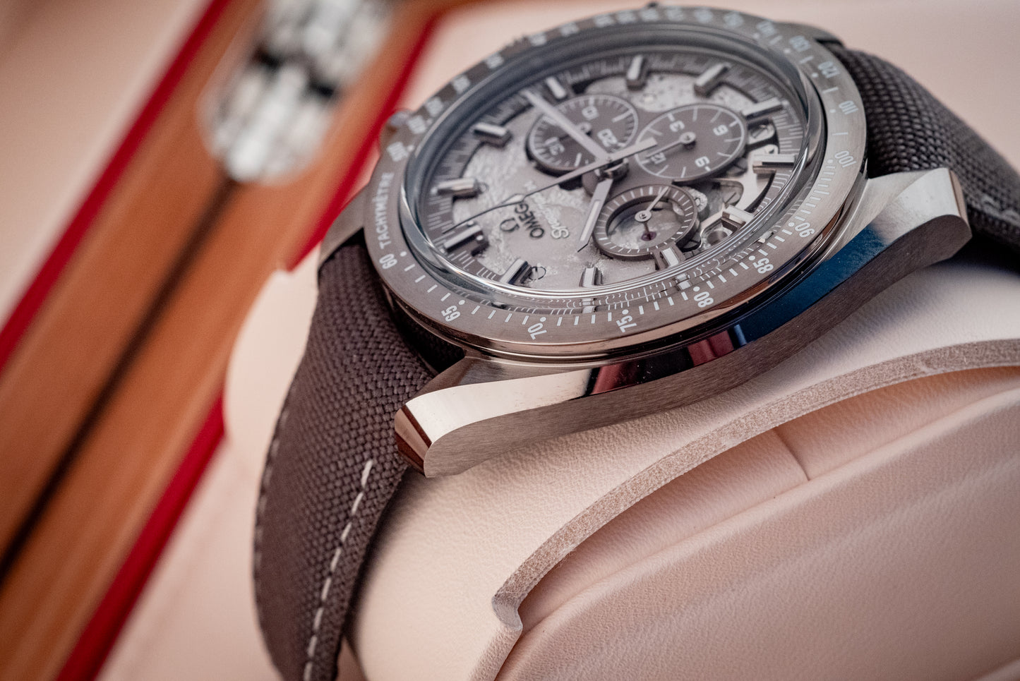 Omega NEW 2026 Dark Side Of The Moon Grey Ceramic 44.25MM Box And Papers Purchase Receipt Ref 310.92.44.50.06.001