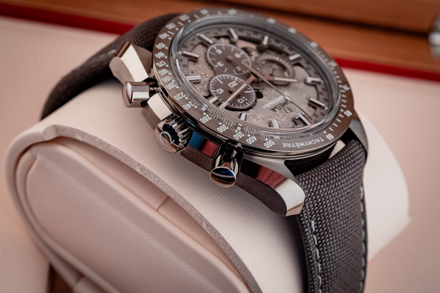 Omega NEW 2026 Dark Side Of The Moon Grey Ceramic 44.25MM Box And Papers Purchase Receipt Ref 310.92.44.50.06.001
