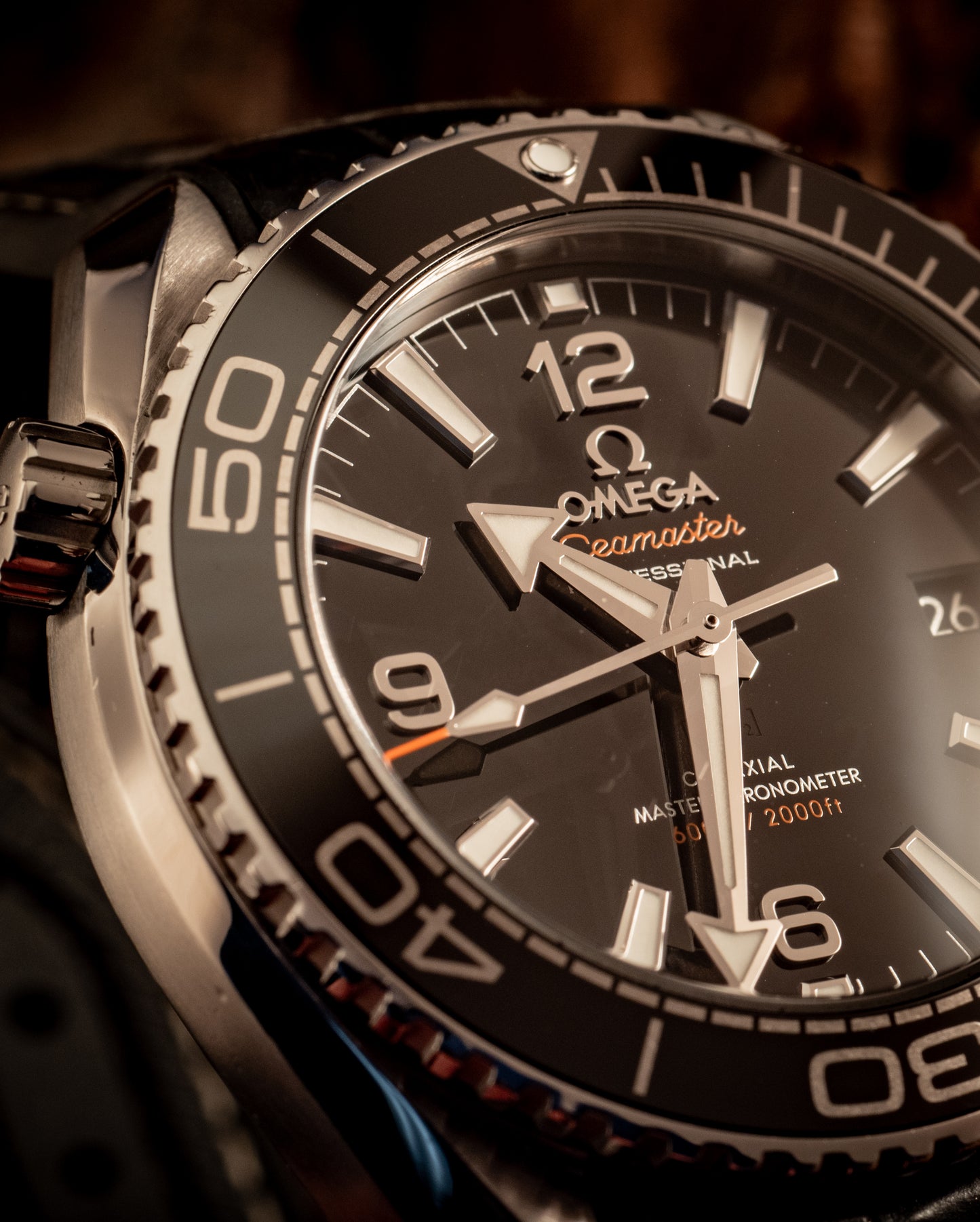 Omega Seamaster Planet Ocean Ref 215.33.40.20.01.001 Box And Papers