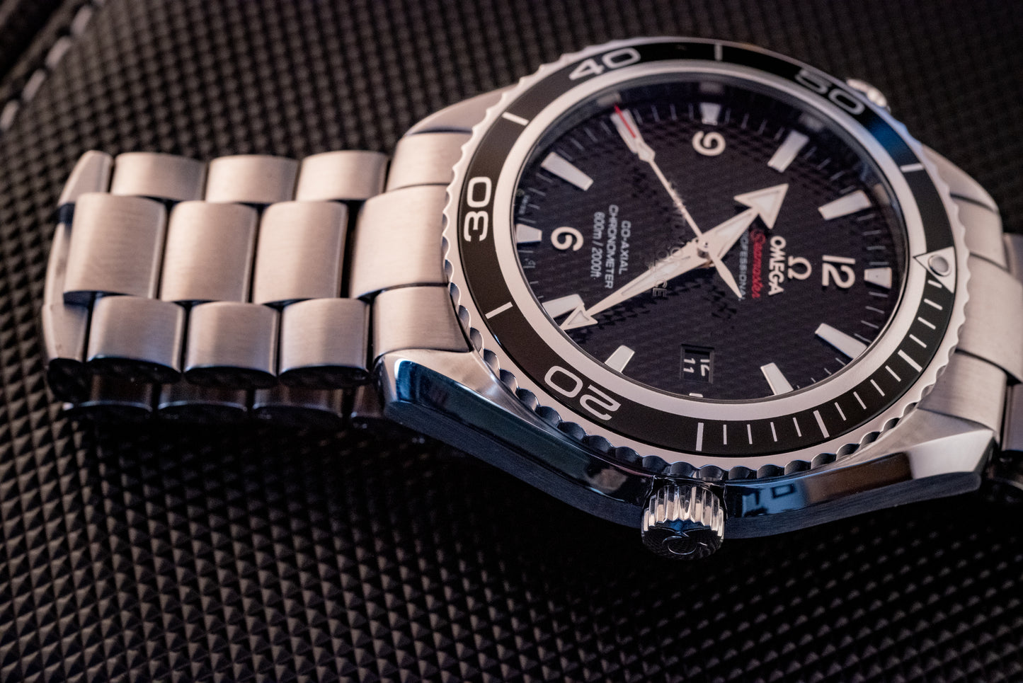 Omega Seamaster Planet Ocean Quantum of Solace Limited Edition 007 James Bond Box And Papers Ref 222.30.46.20.01.001