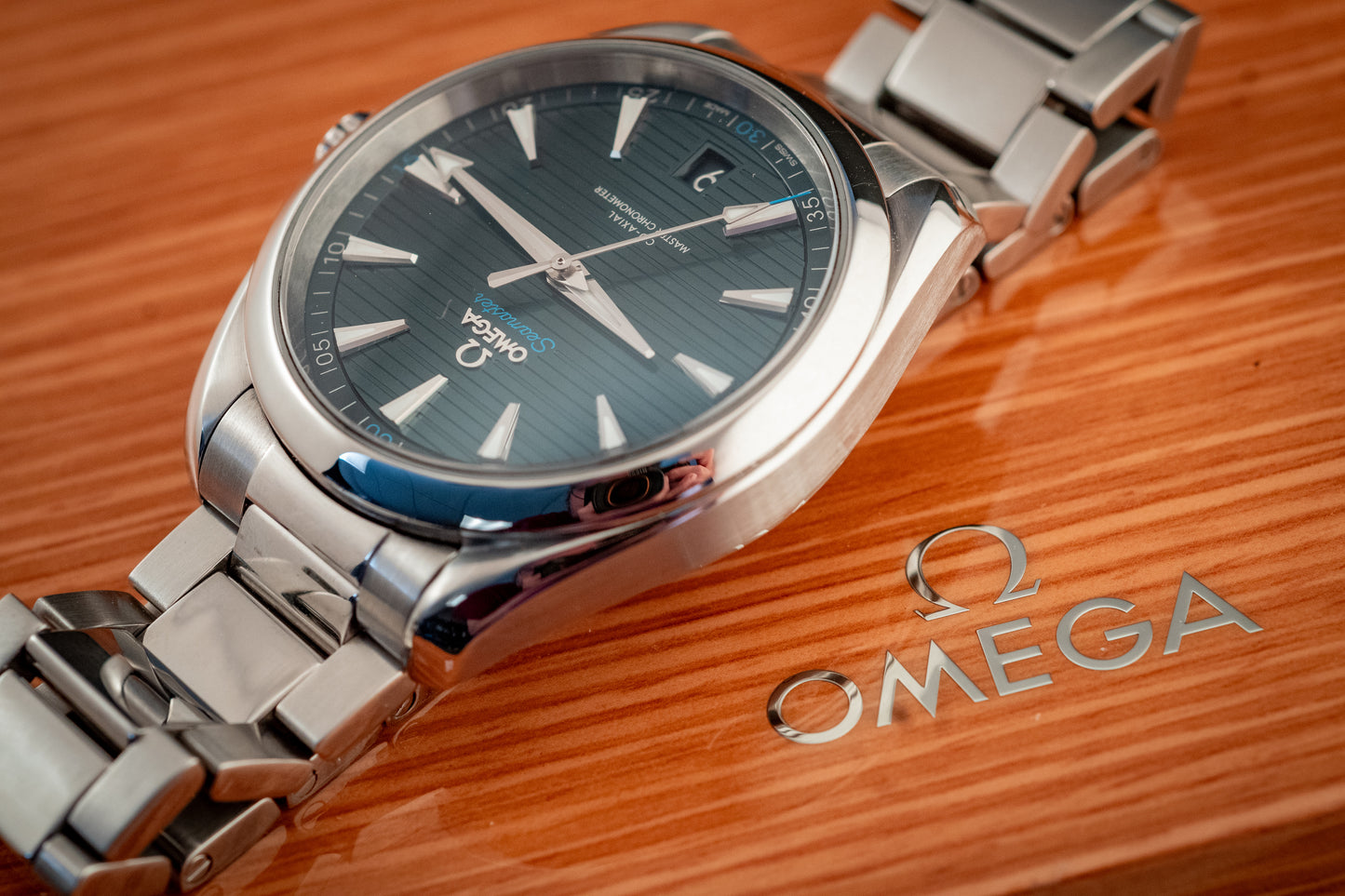 Omega Seamaster Aqua Terra Blue Dial 41MM 2024 Ref 220.10.41.21.03.001 Box And Papers
