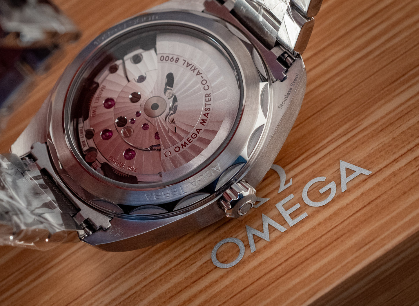 Omega 2024 Seamaster Aqua Terra Teak Blue Box And Papers Ref 220.10.41.21.03.001