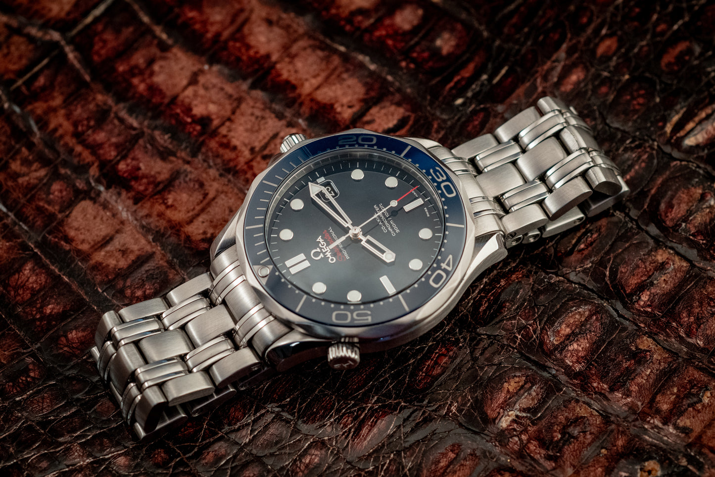 Omega 2022 Seamaster Diver 300m 41mm Blue Dial Ref 212.30.41.20.03.001
