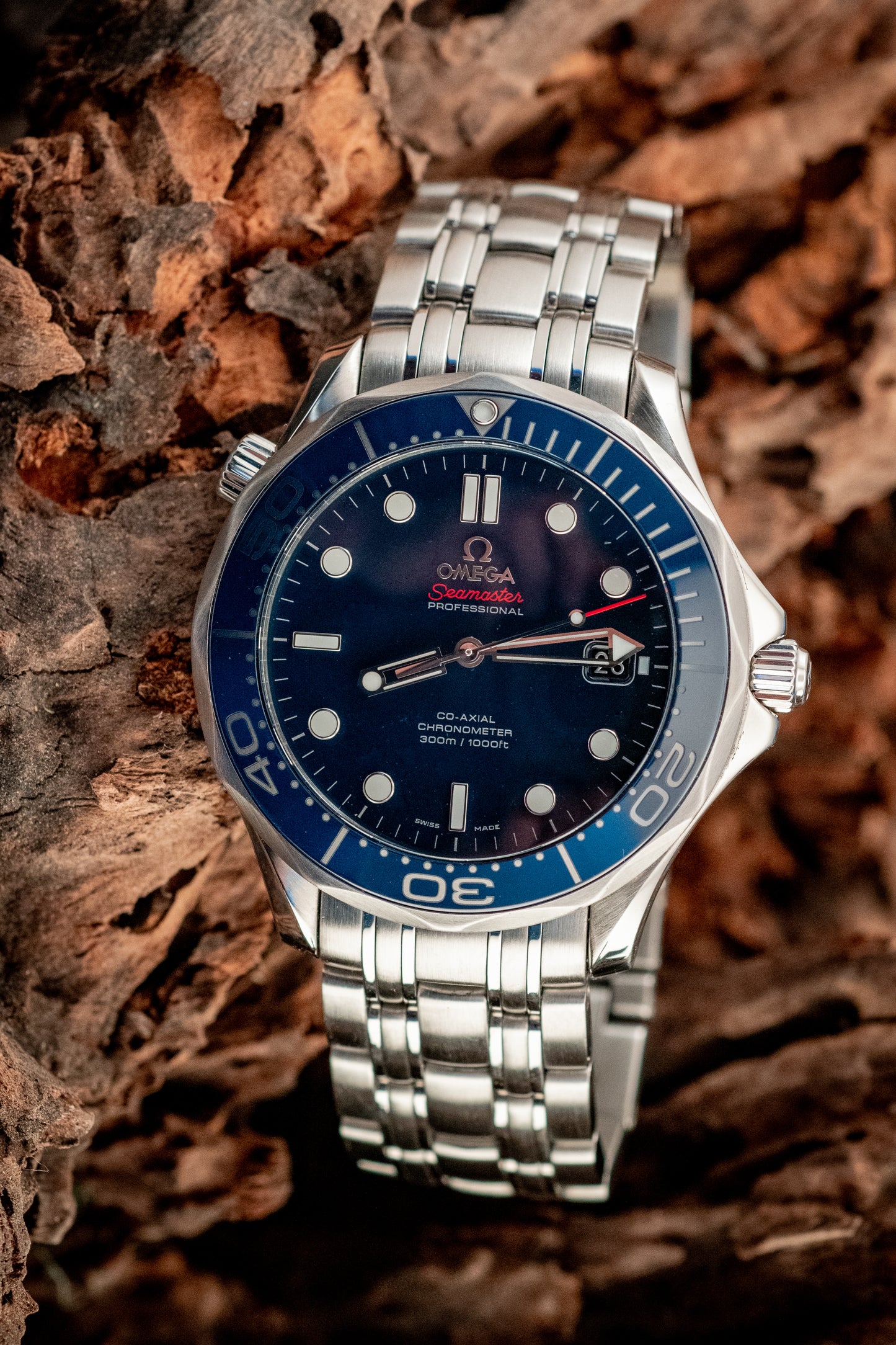 Omega 2022 Seamaster Diver 300m 41mm Blue Dial Ref 212.30.41.20.03.001