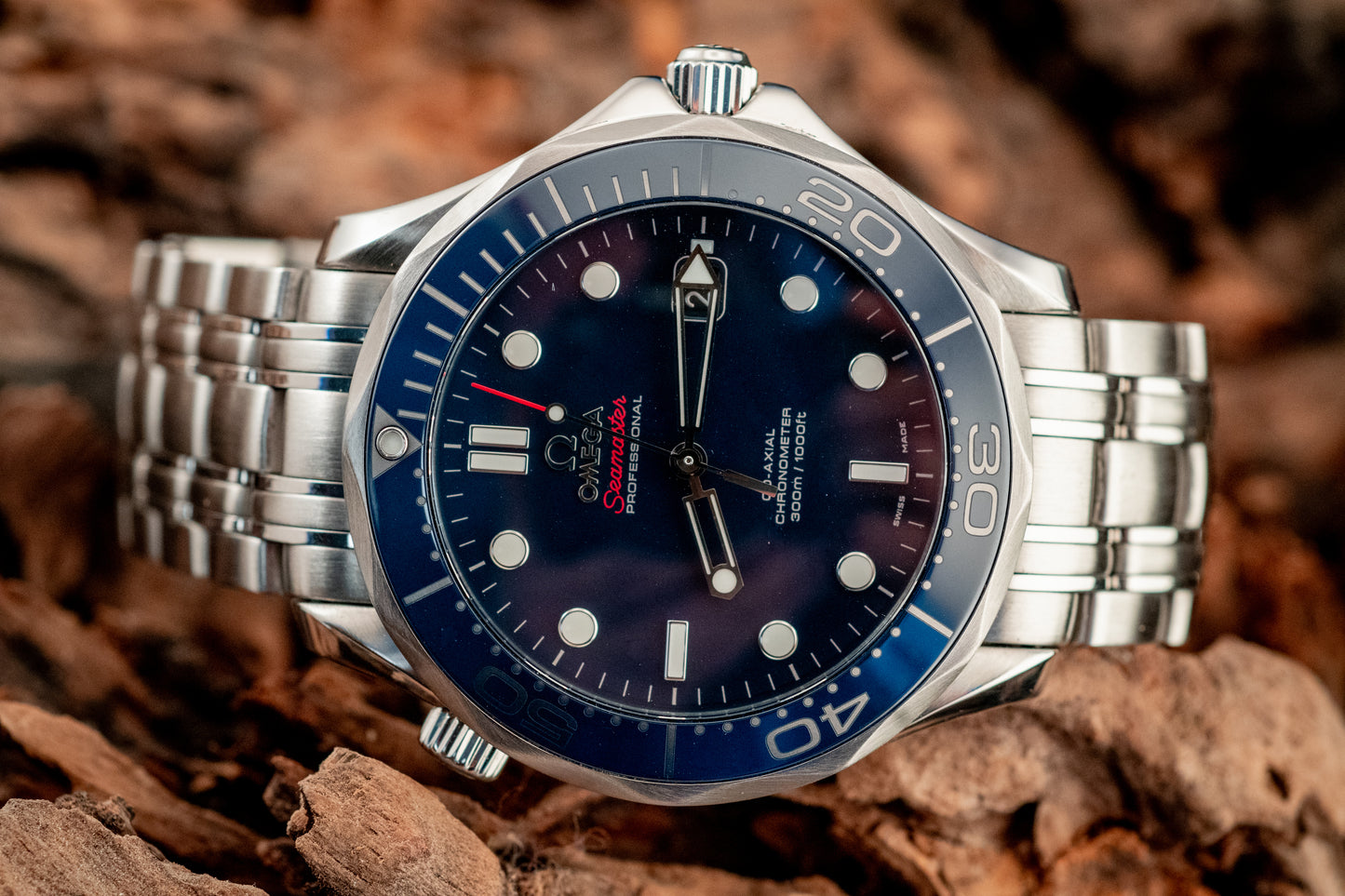 Omega 2022 Seamaster Diver 300m 41mm Blue Dial Ref 212.30.41.20.03.001