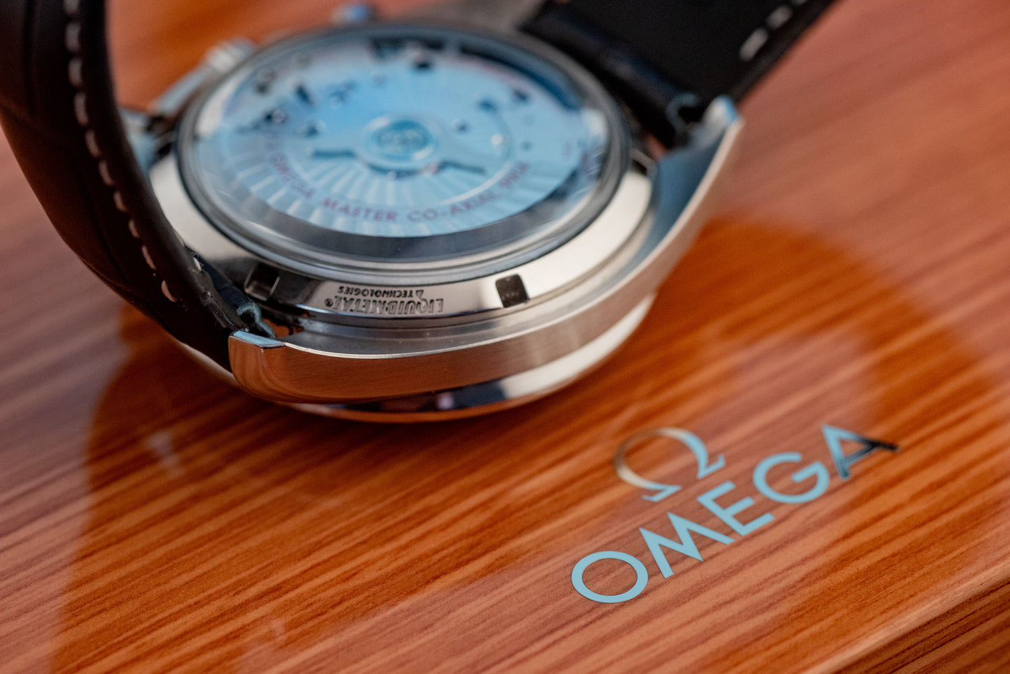 Omega Speedmaster Moonphase Blue Box And Papers 2022 304.33.44.52.03.001