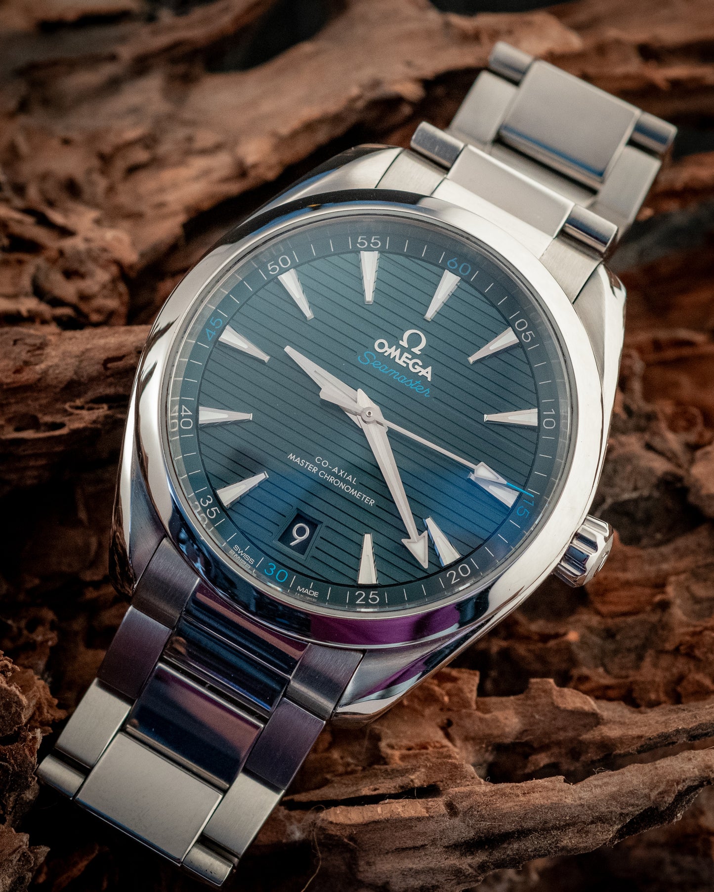 Omega Seamaster Aqua Terra Blue Dial 41MM 2024 Ref 220.10.41.21.03.001 Box And Papers