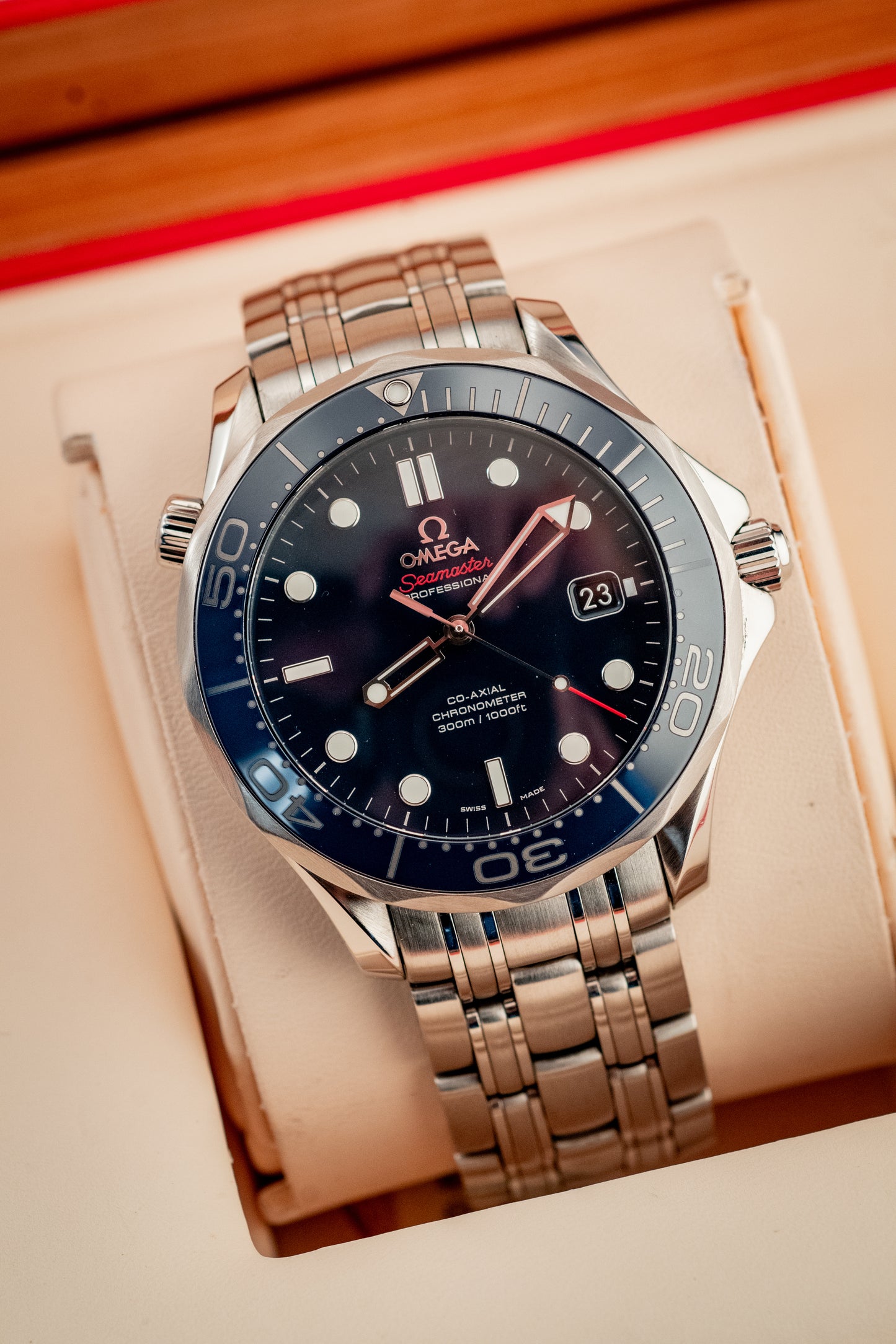 Omega 2022 Seamaster Diver 300m 41mm Blue Dial Ref 212.30.41.20.03.001