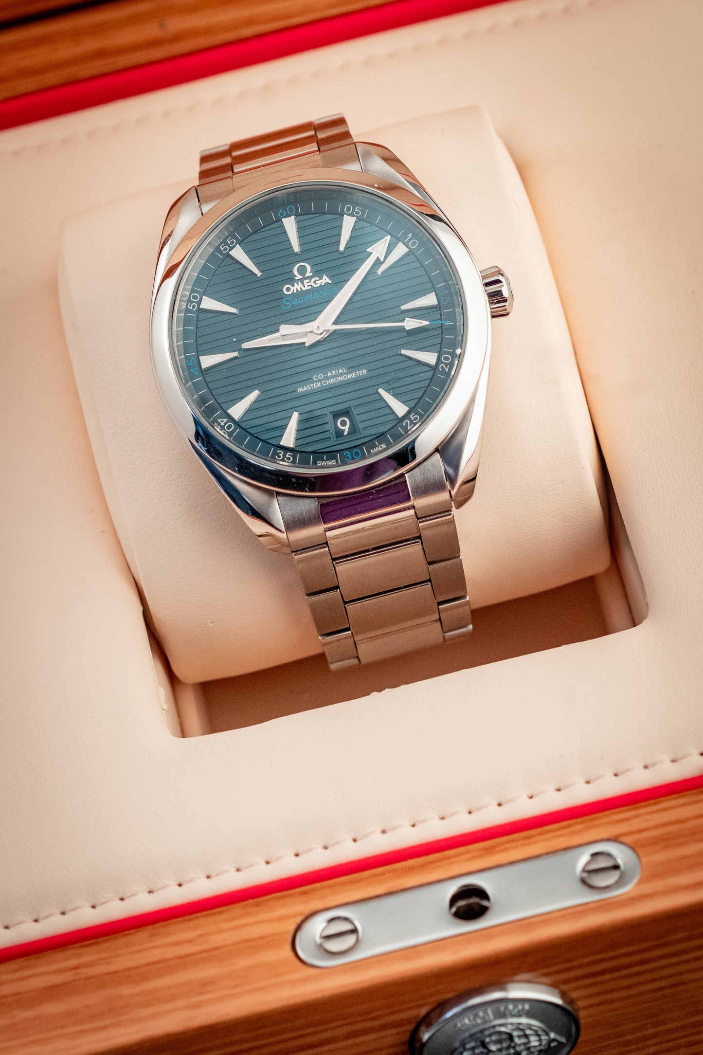 Omega Seamaster Aqua Terra Blue Dial 41MM 2024 Ref 220.10.41.21.03.001 Box And Papers