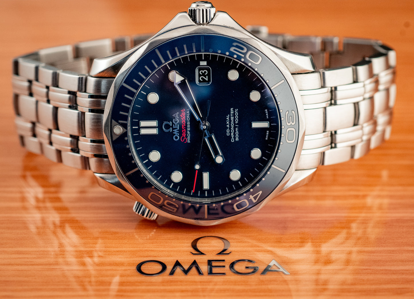 Omega 2022 Seamaster Diver 300m 41mm Blue Dial Ref 212.30.41.20.03.001