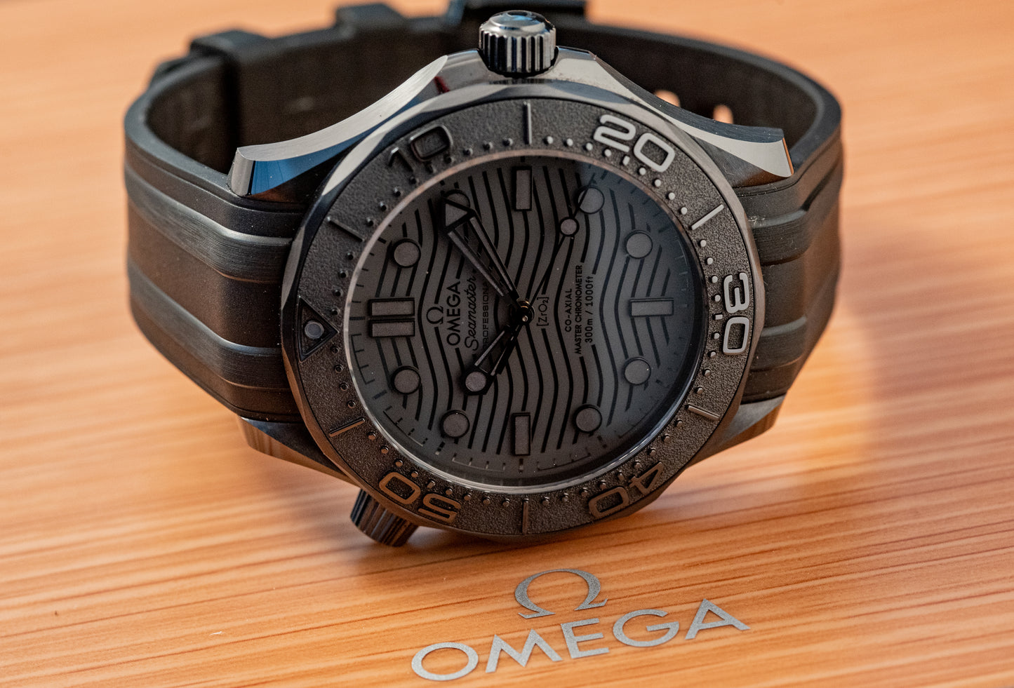 Omega Seamaster Diver 300M Black Ceramic 2023 Box And Papers 210.92.44.20.01.003