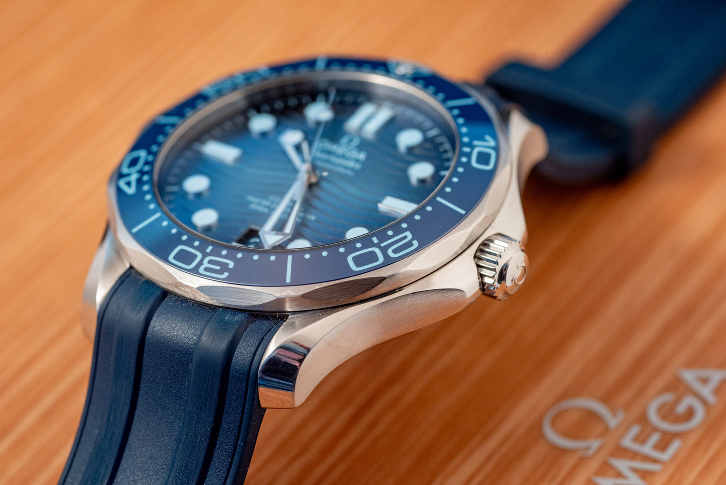 Omega Seamaster Diver 300M Summer Blue 2023 Box And Papers 210.32.42.20.03.002