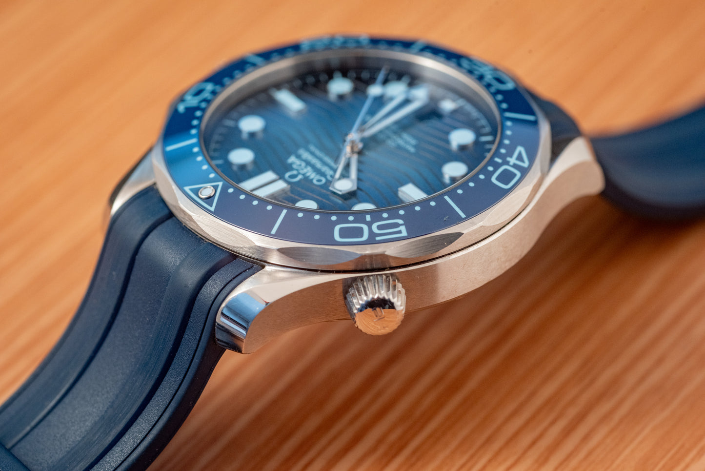 Omega Seamaster Diver 300M Summer Blue 2023 Box And Papers 210.32.42.20.03.002