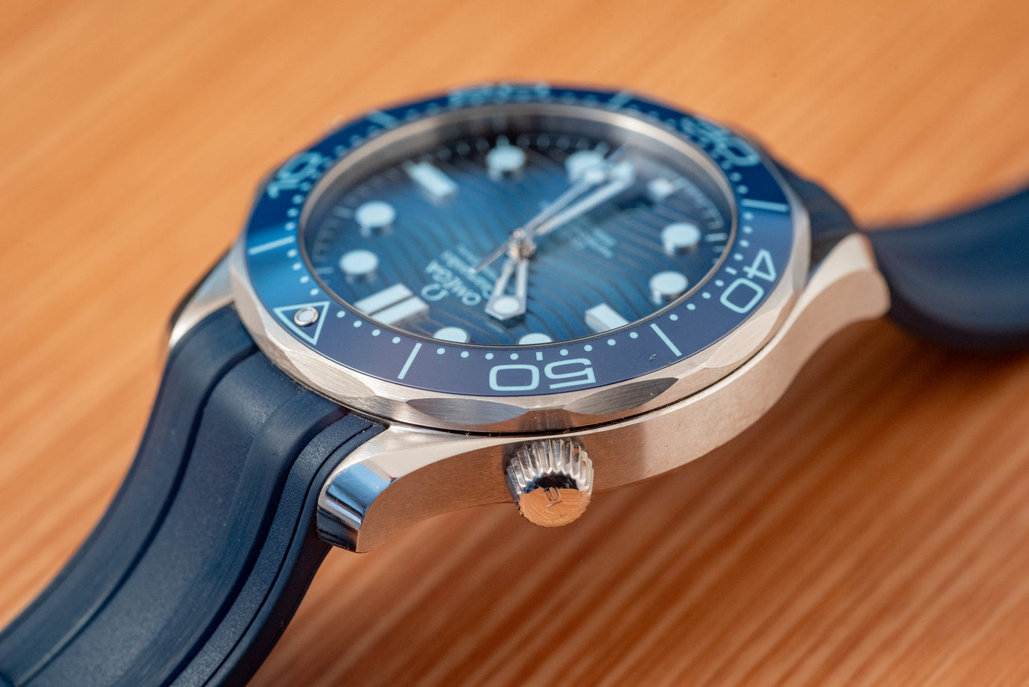Omega Seamaster Diver 300M Summer Blue 2023 Box And Papers 210.32.42.20.03.002