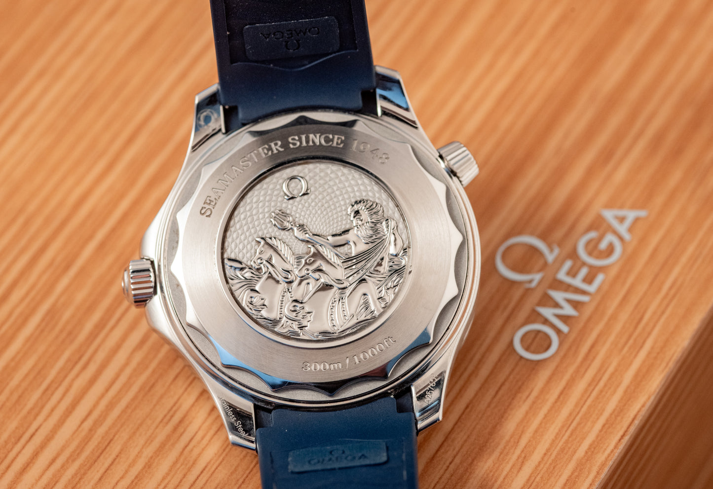 Omega Seamaster Diver 300M Summer Blue 2023 Box And Papers 210.32.42.20.03.002