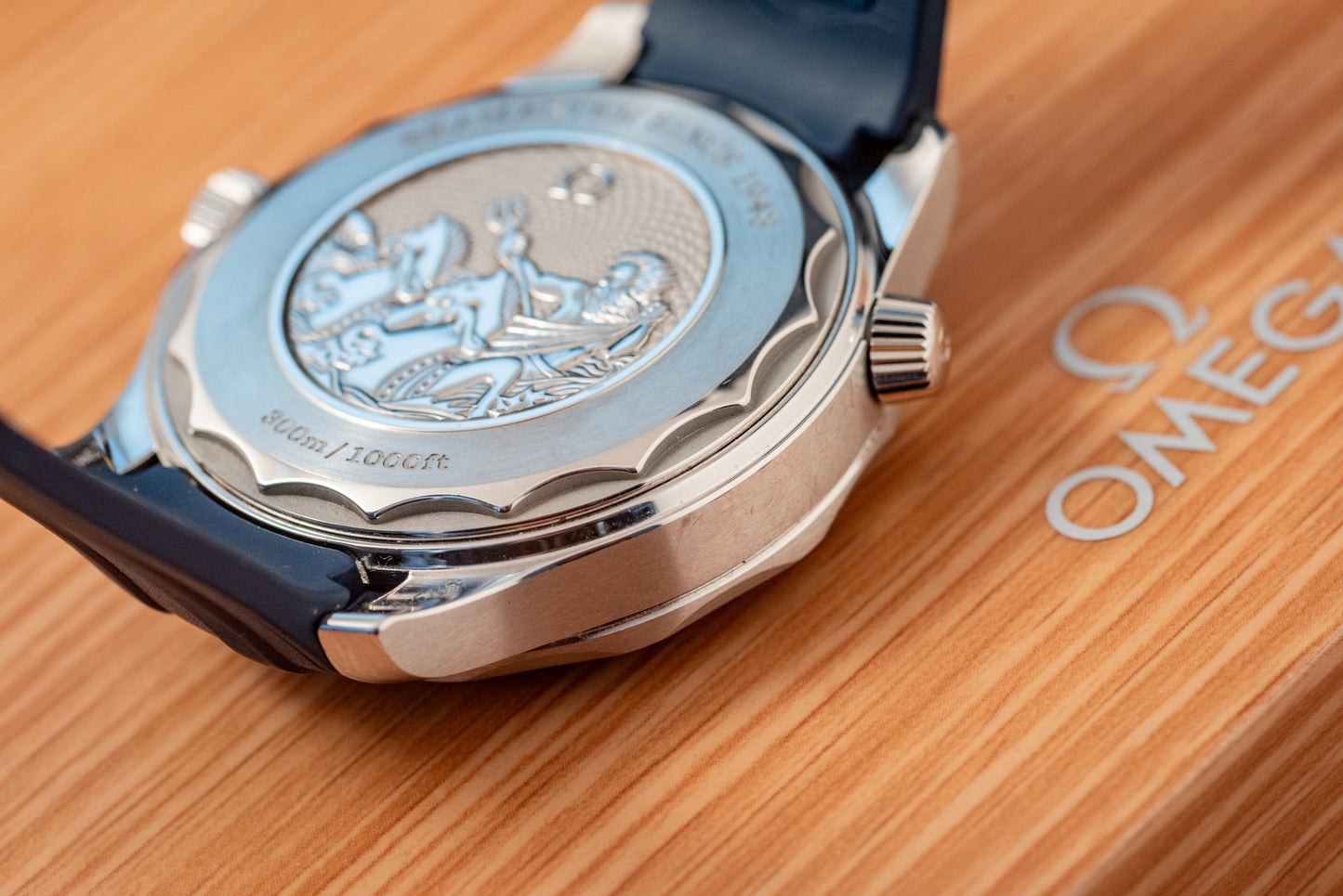 Omega Seamaster Diver 300M Summer Blue 2023 Box And Papers 210.32.42.20.03.002
