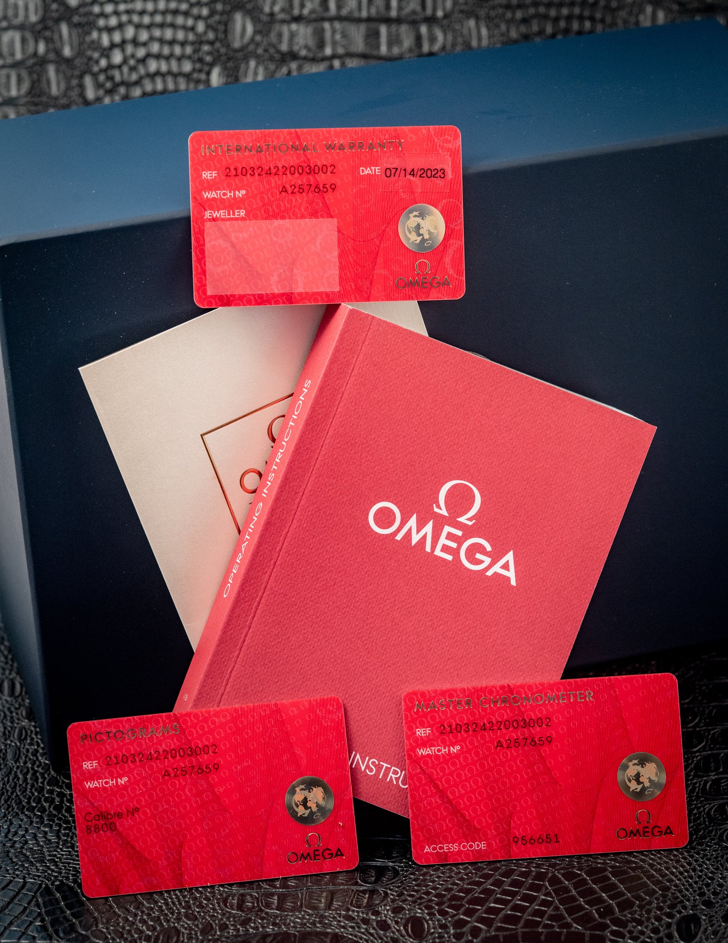 Omega Seamaster Diver 300M Summer Blue 2023 Box And Papers 210.32.42.20.03.002