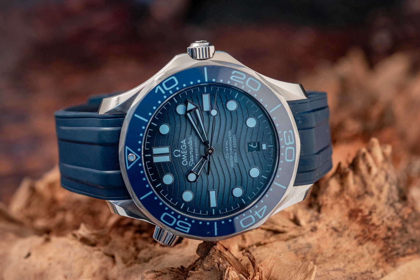 Omega Seamaster Diver 300M Summer Blue 2023 Box And Papers 210.32.42.20.03.002