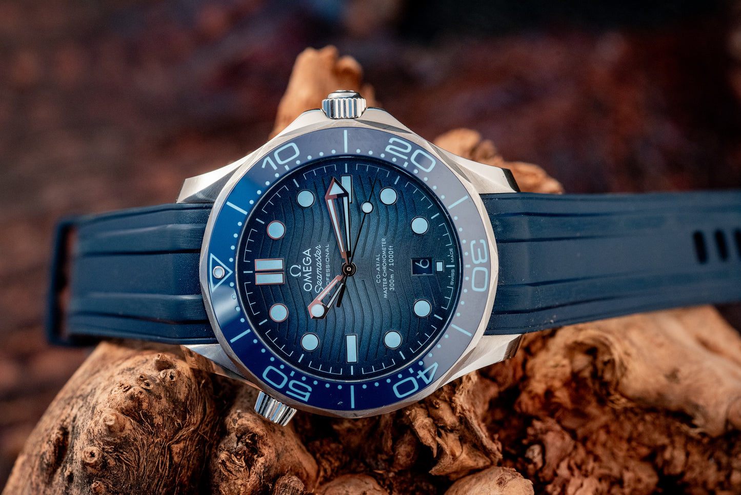 Omega Seamaster Diver 300M Summer Blue 2023 Box And Papers 210.32.42.20.03.002