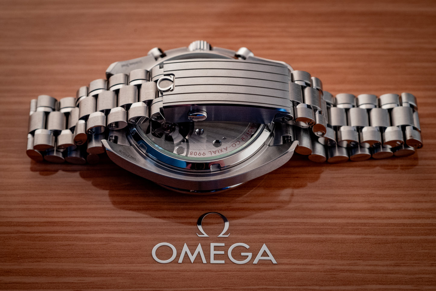 Omega Speedmaster Blue Chronoscope Master Chronometer 2021 Box And Papers Ref 329.30.43.51.03.001