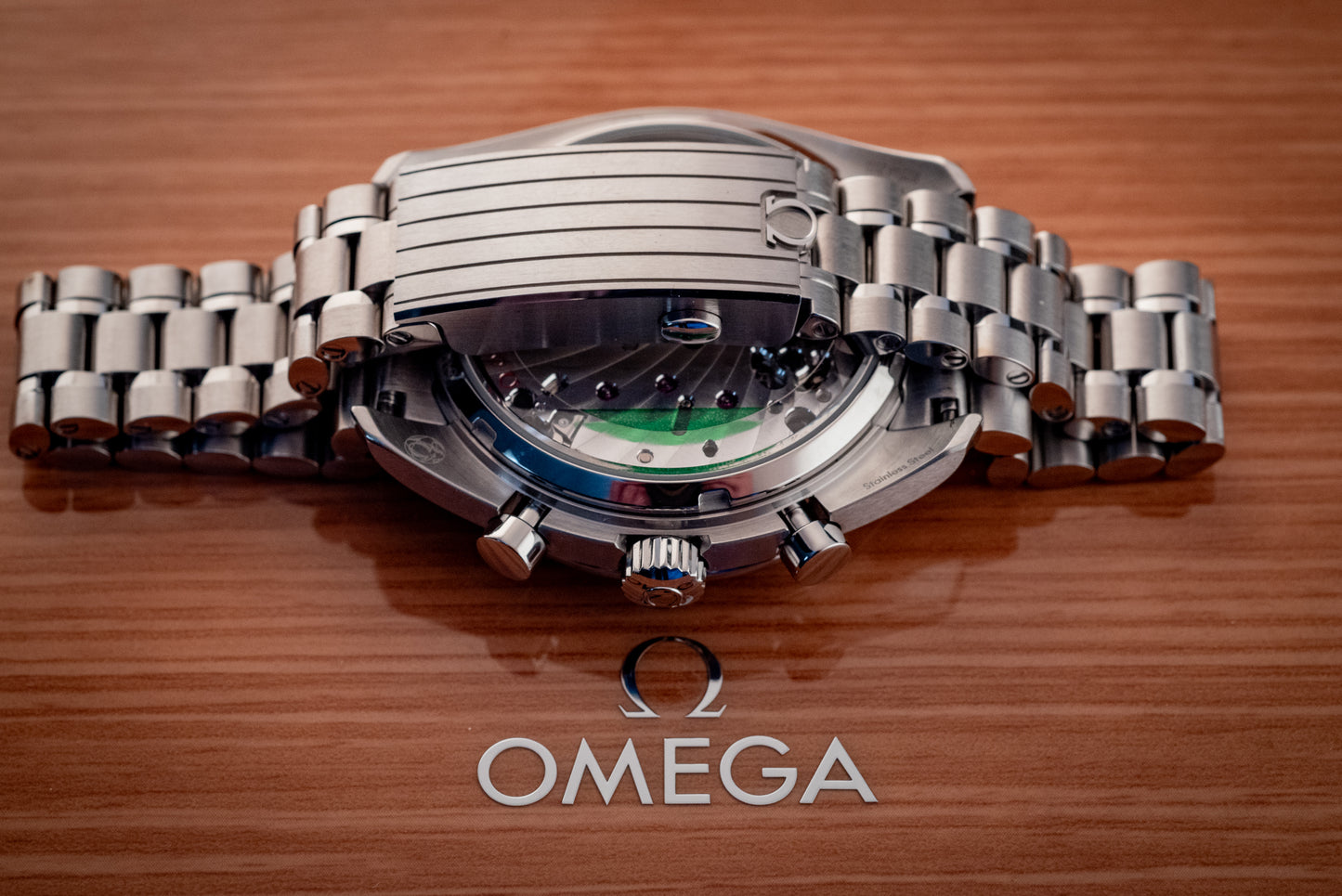 Omega Speedmaster Blue Chronoscope Master Chronometer 2021 Box And Papers Ref 329.30.43.51.03.001