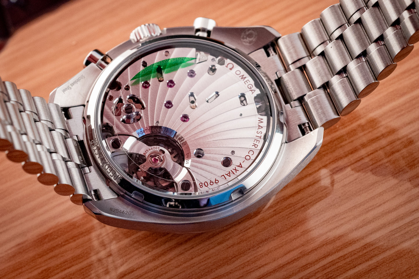 Omega Speedmaster Blue Chronoscope Master Chronometer 2021 Box And Papers Ref 329.30.43.51.03.001
